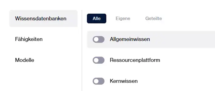 Ability Selection